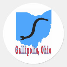 Gallipolis, Ohio Sticker