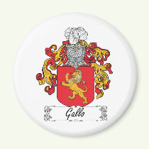 Gallo Family Crest Magnet