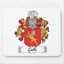 Gallo Family Crest Mousepad