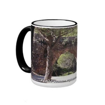 Gallo-roman aquaduct of Frejus (france) Mug by neferamug