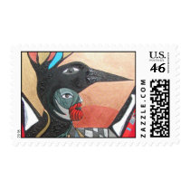 Gallo the Crow postage