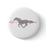 Gallop Pinback Buttons