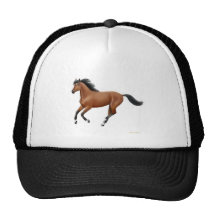 Galloping Bay Horse Hat