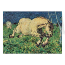 Galloping Horse by Giovanni Segantini Greeting Cards