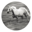 Galloping Horse stickers by PaintingPony Galloping Horse stickers