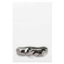 Galloping Horses stationery