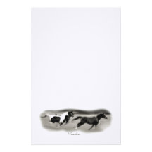 Galloping Horses Stationery
