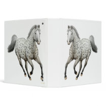 Galloping Leopard Appaloosa Horse Binder