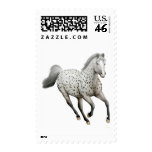 Galloping Leopard Appaloosa Horse Postage
