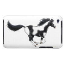 Galloping Paint Horse iPod Touch Case