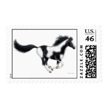 Galloping Paint Horse Postage