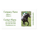 Galloping Race Horse Business Cards
