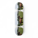 Galloping Thoroughbred  Skateboard