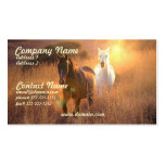Galloping Wild Horses Business Card