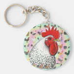 ¡Gallos! Llavero Personalizado