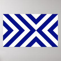 Galones azules y blancos impresiones