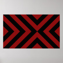 Galones rojos y negros poster