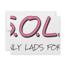 GALS ONLY LADS FORBIDDEN invitations by laneluoma GALS ONLY LADS FORBIDDEN invitations