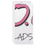 GALS ONLY LADS FORBIDDEN rack cards