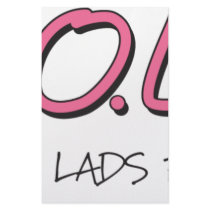 GALS ONLY LADS FORBIDDEN CUSTOM STATIONERY