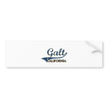 Galt California City Classic Bumper Stickers