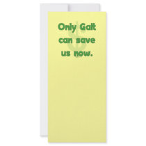 Galt Save Us Custom Rack Card
