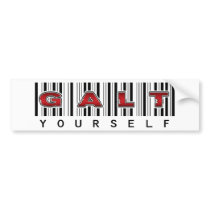 GALT YOURSELF logo Bumper Stickers