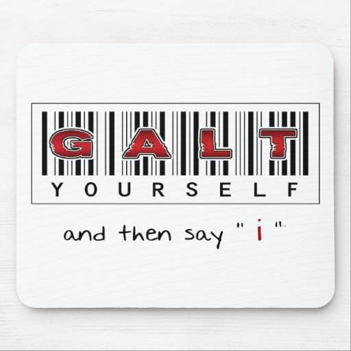GALT YOURSELF logo Mouse Pad