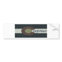 Galt's Gulch - Red White and Blue Combo Design Bumper Stickers