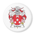 Galvan Family Crest magnets by coatsofarms Galvan Family Crest magnets