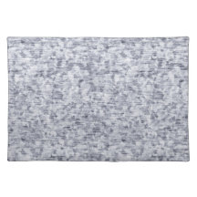 Galvanized Metal Tin Pattern Placemat