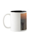 Galveston Gulf Sunset Birds mugs