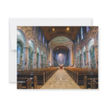Galway cathedral custom invitations