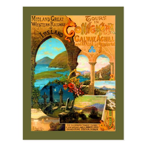 Poster Design Galway | galway travel poster postcard zazzle Poster Design Galway | galway travel poster postcard zazzle