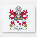 Gamage Family Crest mousepads