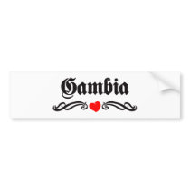 Gambia Bumper Stickers