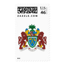 Gambia coat of arms postage by sergemayifuila Gambia coat of arms postage