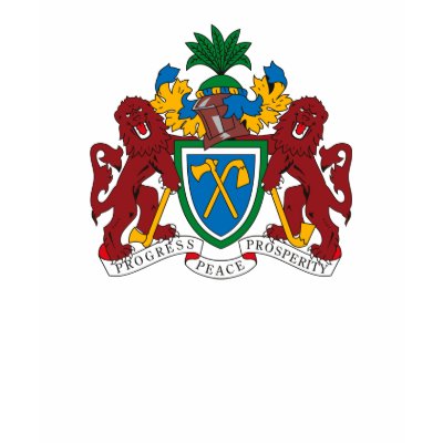 Gambia Coat of Arms T-shirt by FlagTshirts