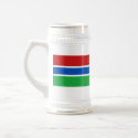 Gambia Flag and Map Mug by FlagAndMap Gambia Flag and Map Mug