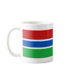 Gambia Flag Map Classic Mug