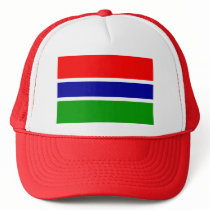 Gambia Flag hats by coolcountry Gambia Flag hats