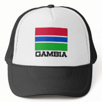 Gambia Flag hats by tshirtshirts Gambia Flag hats