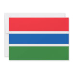 Gambia Flag Personalized Invite