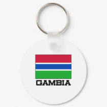 Gambia Flag keychains by tshirtshirts Gambia Flag keychains