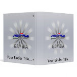 Gambia Flag Map 2.0 binders