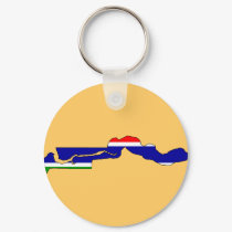 Gambia flag map keychains by FlagStore Gambia flag map keychains