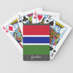 Gambia Flag Playing Cards playing cards
