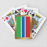 Gambia Flag Playing Cards playing cards