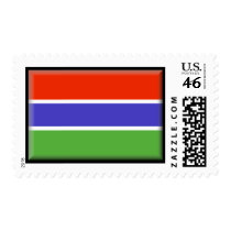 Gambia Flag postage by jacinto888 Gambia Flag postage