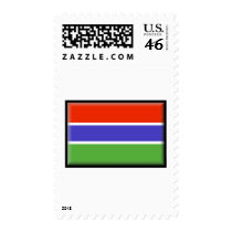 Gambia Flag postage by jacinto888 Gambia Flag postage